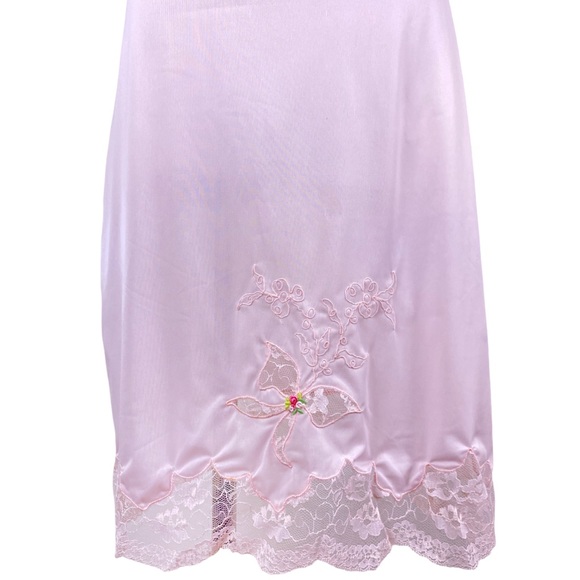 60’s Aristocraft Deadstock Mesh & Satin Slip Dress - Picture 7 of 8